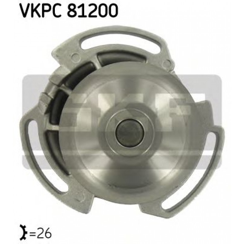 VKPC 81200 SKF - Насос охолоджуючої рідини